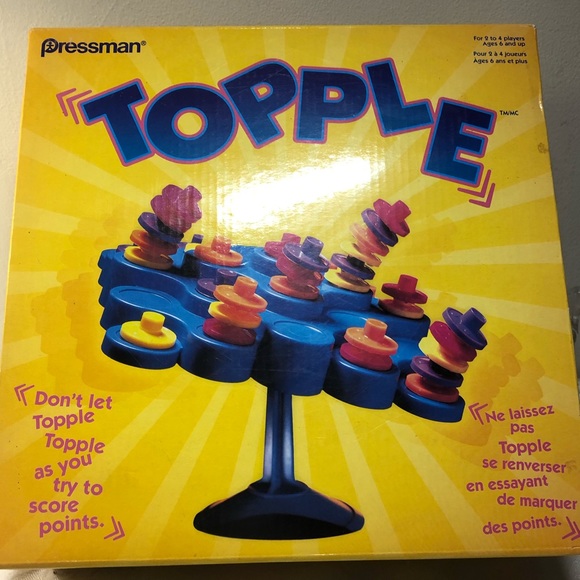 Topple Game 2-6 players, age 6 plus family game - Picture 1 of 10
